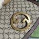 Gucci ‎699210 Blondie Bag In GG Coated Canvas Leather Shoulder Bag