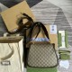 Gucci ‎699210 Blondie Bag In GG Coated Canvas Leather Shoulder Bag