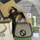 Gucci ‎699210 Blondie Bag In GG Coated Canvas Leather Shoulder Bag