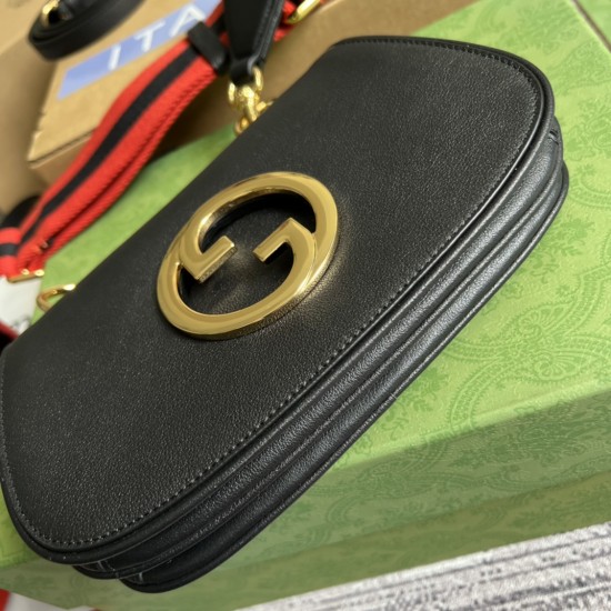 Gucci ‎698643 Blondie bag in Black leather