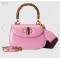 Gucci Bamboo 1947 small top handle Pink