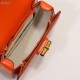 Gucci Bamboo 1947 Small Top Handle Bag  Orange