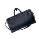 Monogram Keepall Bandouliere 55 Black denim travel bag