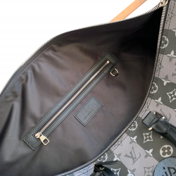 Louis Vuitton x Nigo Keepall Bandouliere 55 Monogram Stripes Eclipse