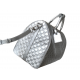 Louis Vuitton Keepall Damier 50B Glitter Silver 