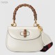 Gucci Bamboo 1947 small top handle bag white